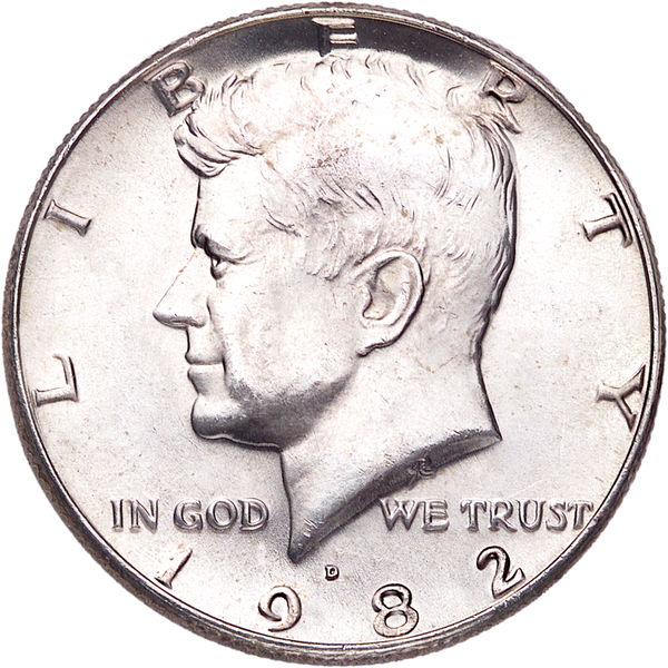 1982-D Kennedy Half Dollar | Littleton Coin Company