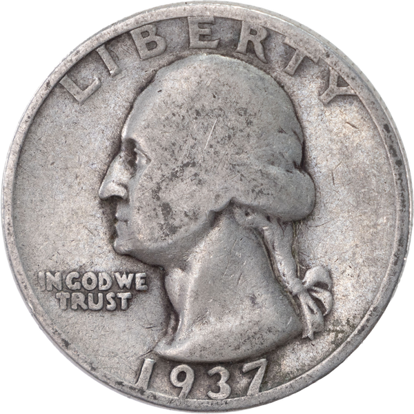 1937-S Washington Silver Quarter | Littleton Coin Company