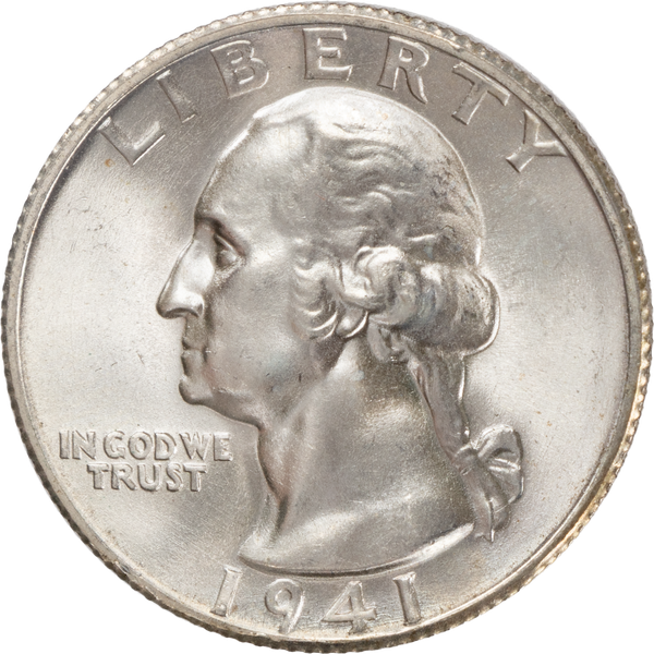 1941-S Washington Silver Quarter, Circulated | Littleton Coin Company