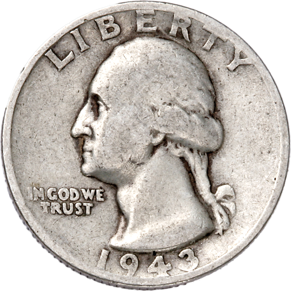 1943-S Washington Silver Quarter CIRC | Littleton Coin Company