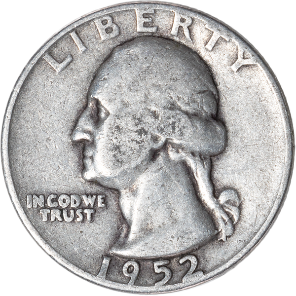 1952-D Washington Silver Quarter G
