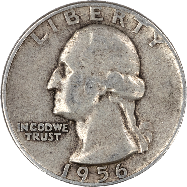 1956 Washington Silver Quarter CIRC
