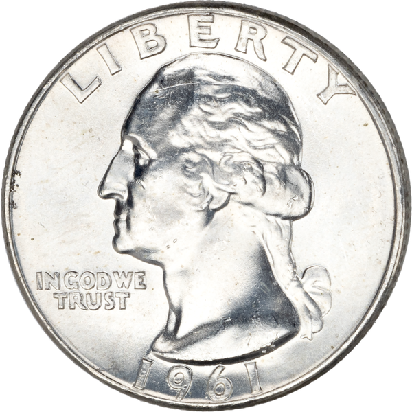 1961 Washington Silver Quarter CIRC | Littleton Coin Company
