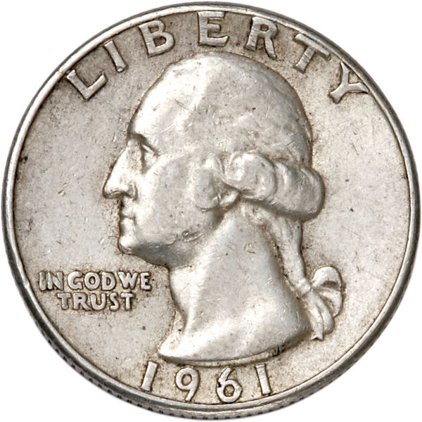 1961 Washington Silver Quarter CIRC | Littleton Coin Company