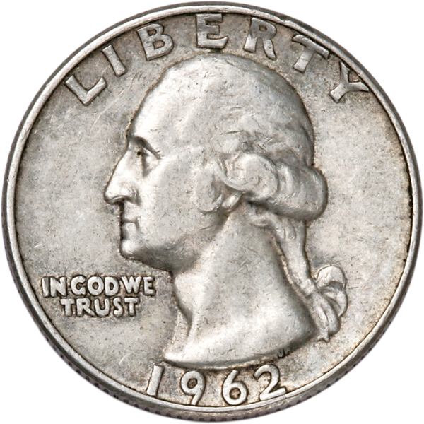 1962-D Washington Silver Quarter CIRC