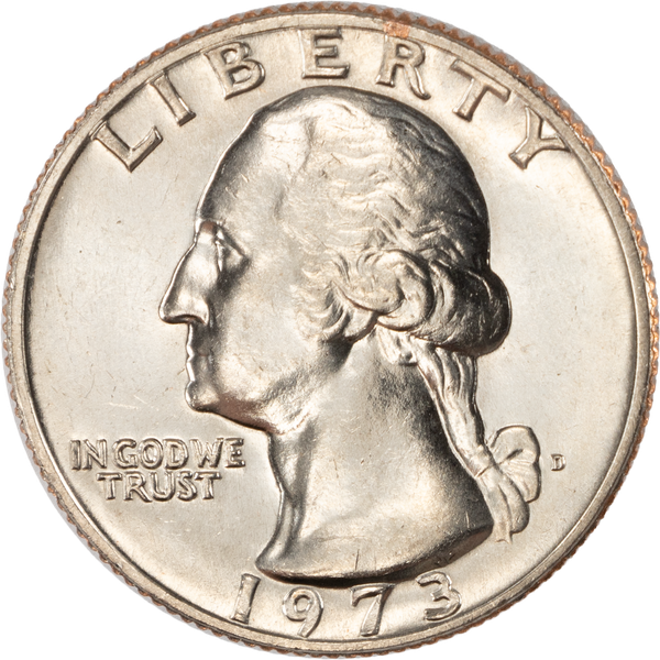 1973-D Washington Quarter MS60