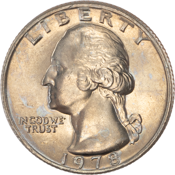 1978 Washington Quarter MS60