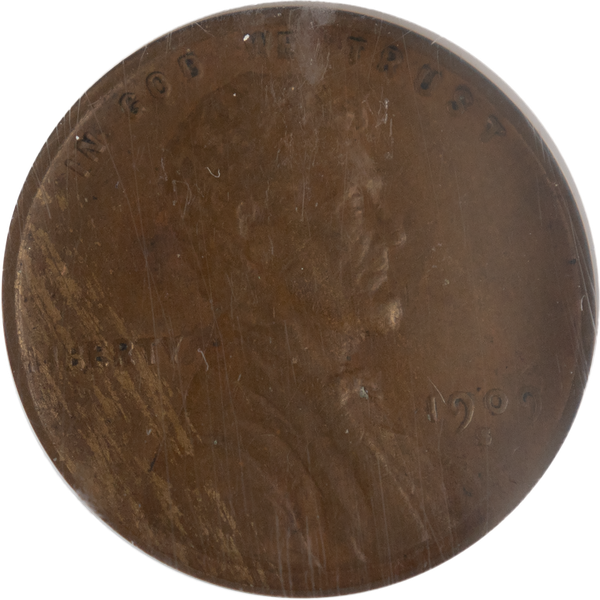 1909-S V.D.B. Lincoln Head Cent