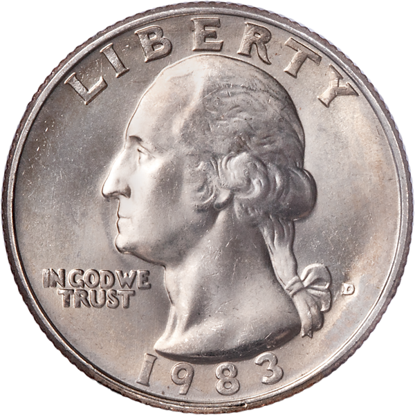 1983-D Washington Quarter