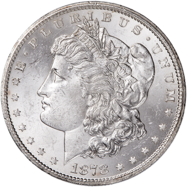 1878-CC Morgan Silver Dollar