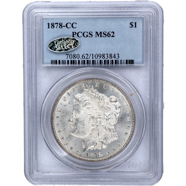 外国銀貨　PCGS アメリカ1D銀貨　1878CC 1878-CC Morgan Silver Dollar | Littleton Coin Company