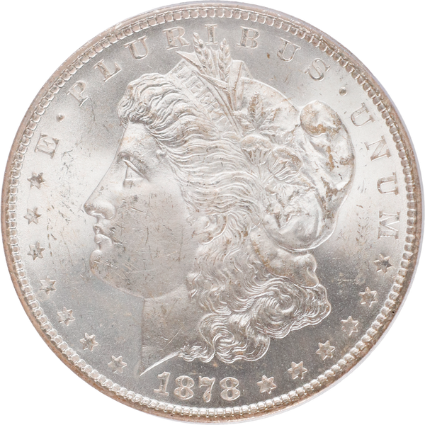 1878-CC Morgan Silver Dollar