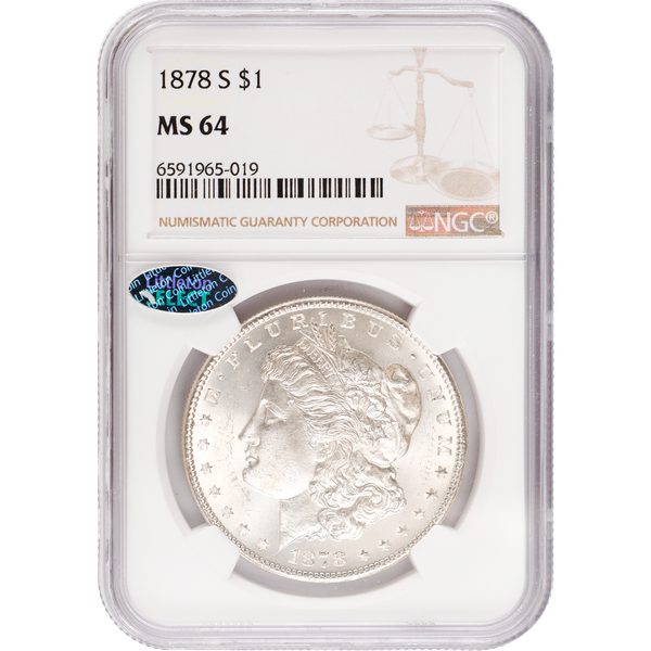 1878-S Morgan Silver Dollar MS65 | Littleton Coin Company
