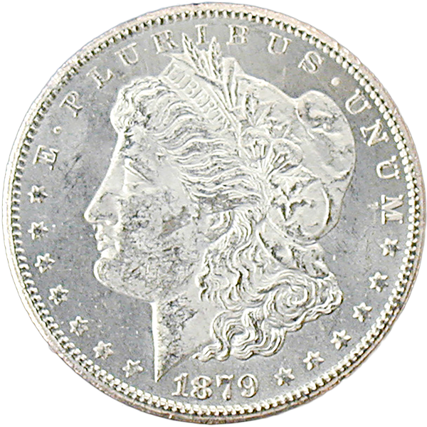 1879-CC Morgan Silver Dollar