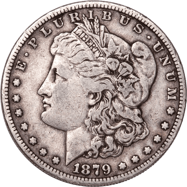 1879-S Morgan Silver Dollar, 3rd Reverse | Littleton Coin Company