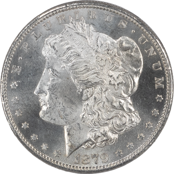 1879-S Morgan Silver Dollar, 3rd Reverse MS63 | Littleton Coin Company