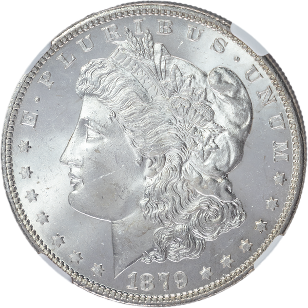1879-S Morgan Silver Dollar, 3rd Reverse MS64 | Littleton Coin Company