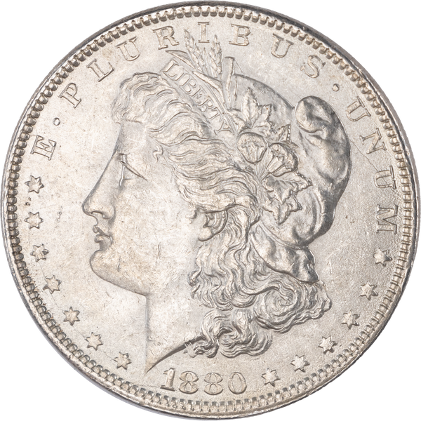 1880-O Morgan Silver Dollar