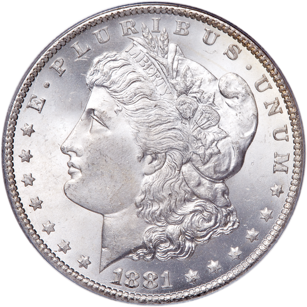 1881-CC Morgan Silver Dollar