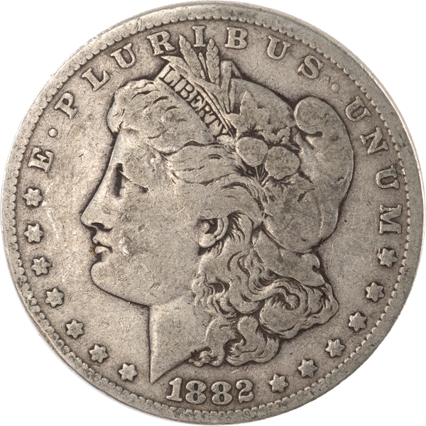 1882 Morgan Silver Dollar VG