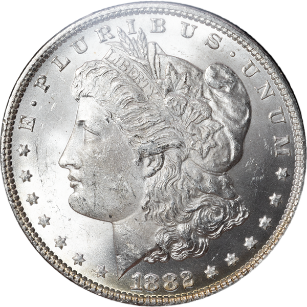 1882 Morgan Silver Dollar