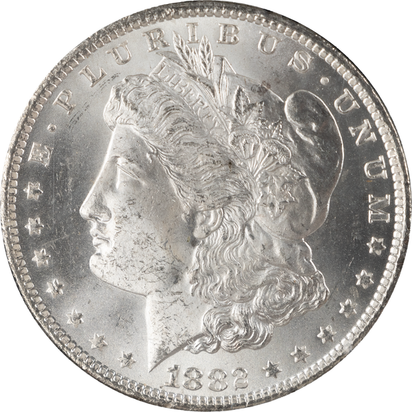 1882-CC Morgan Silver Dollar