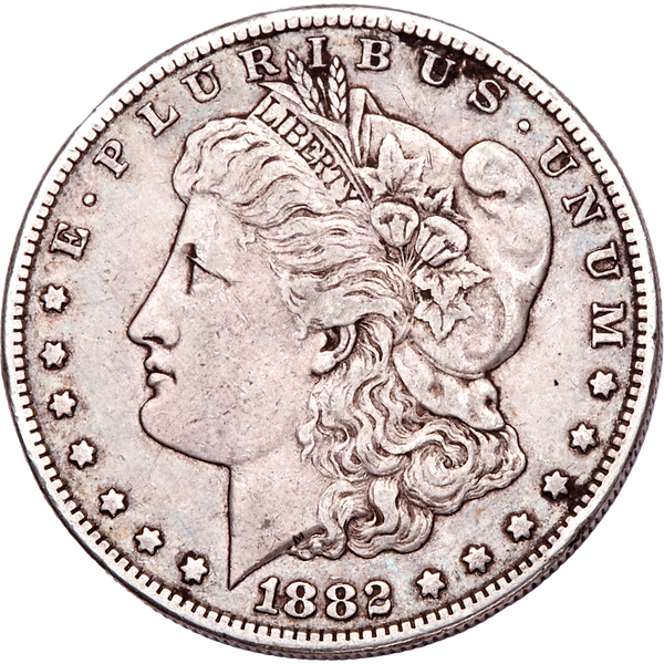 1882-S Morgan Silver Dollar VF