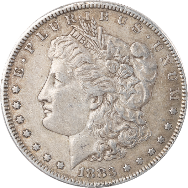 1883 Morgan Silver Dollar XF