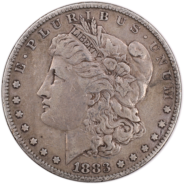 1883 Morgan Silver Dollar VF#2