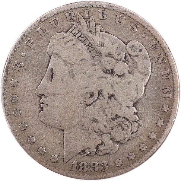 USA 1ドル銀貨 モルガンダラー 1883年 Oマーク 美トーン/極美品