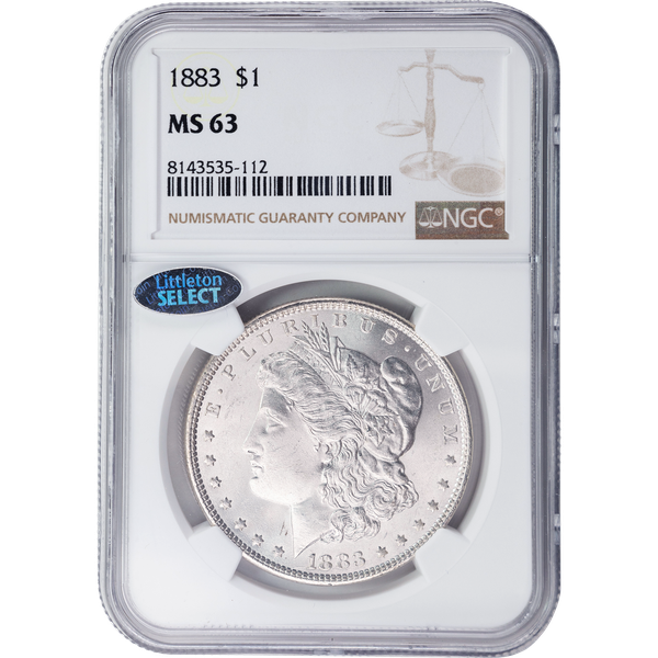 1883 Morgan Silver Dollar XF | Littleton Coin Company