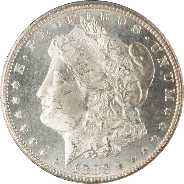 1883-CC Morgan Silver Dollar