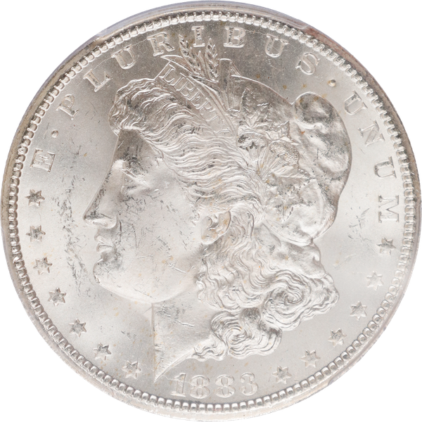 1883-CC Morgan Silver Dollar PCGS 64#2
