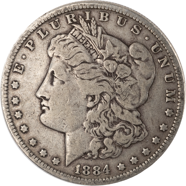 1884 Morgan Silver Dollar