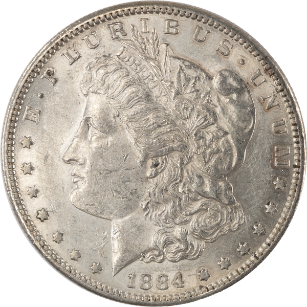 1884-S Morgan Silver Dollar