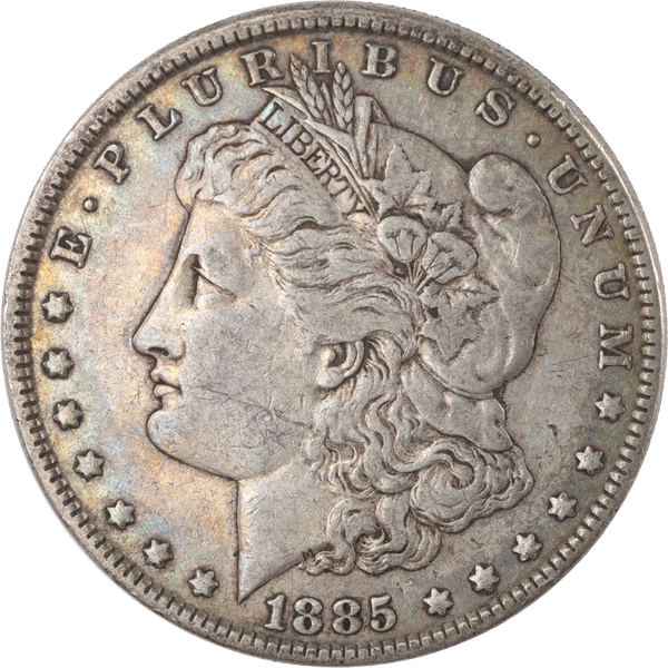 1885 Morgan Silver Dollar VF