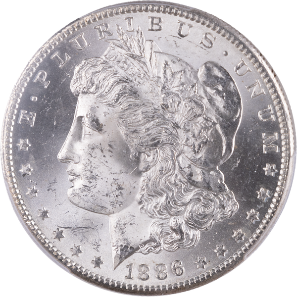 1886-S Morgan Silver Dollar