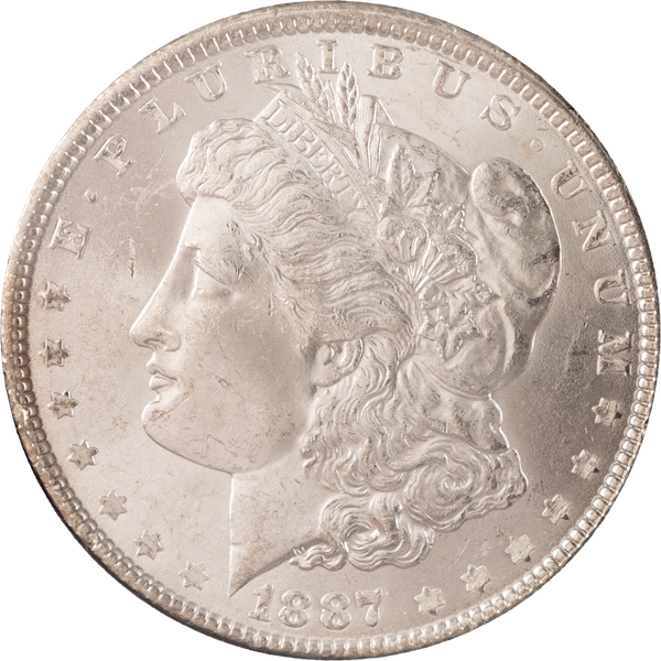 1887 Morgan Silver Dollar
