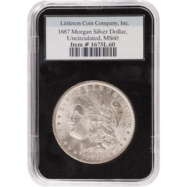 1887 Morgan Silver Dollar MS64 | Littleton Coin Company