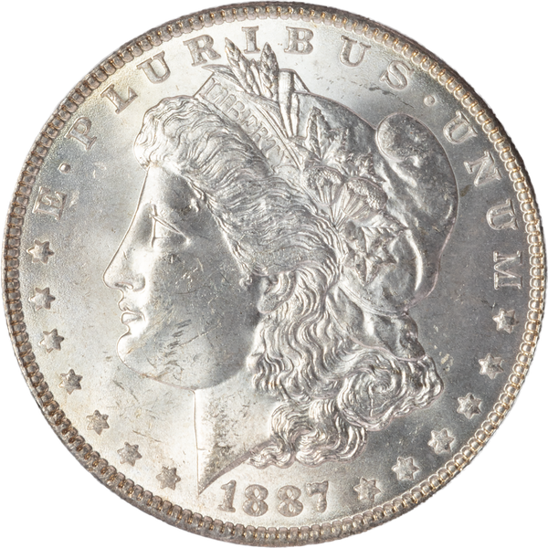 1887 Morgan Silver Dollar