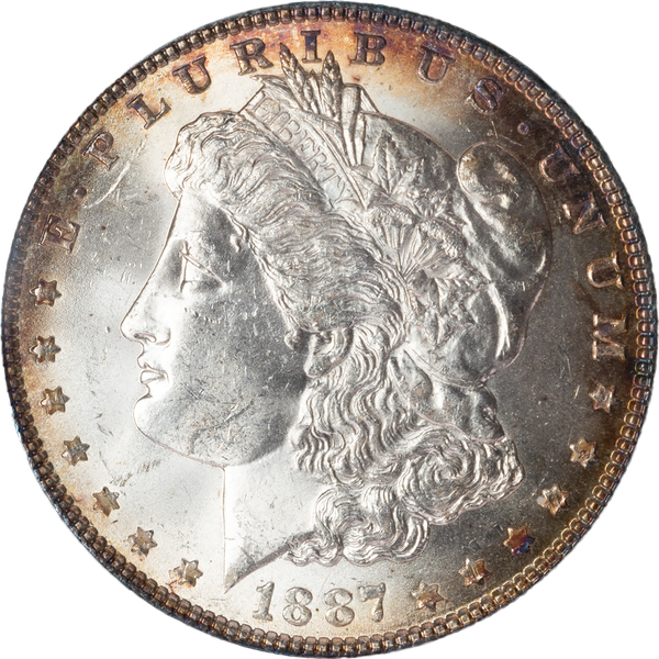 1887 Morgan Silver Dollar