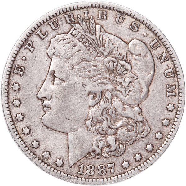 1887-O Morgan Silver Dollar VF