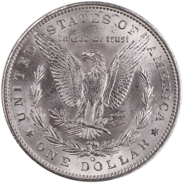 1887年 MORGAN SILVER DOLLAR アメリカPCGS MS63 1887-O Morgan Silver Dollar MS63 | Littleton Coin Company