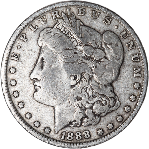 1888-O Morgan Silver Dollar AU#2 | Littleton Coin Company