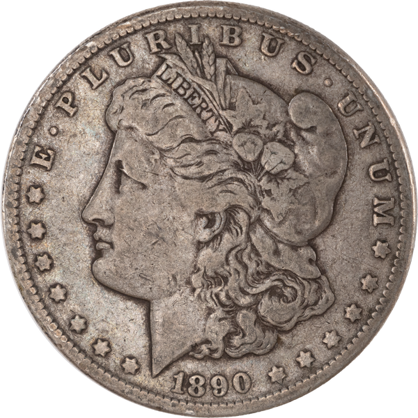 1890 Morgan Silver Dollar PCGS M64+