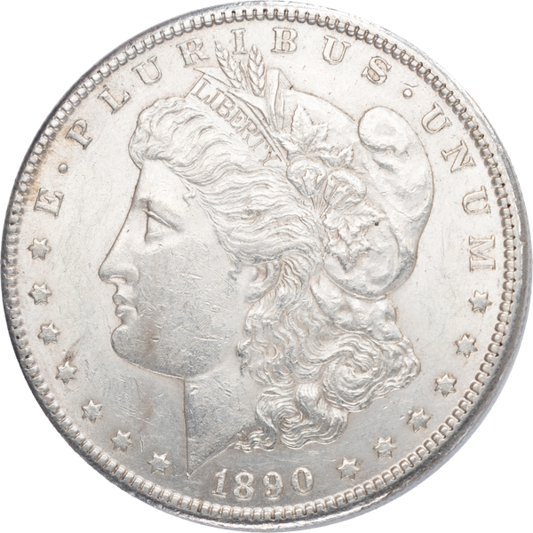 1890-CC Morgan Silver Dollar NGC 63#2