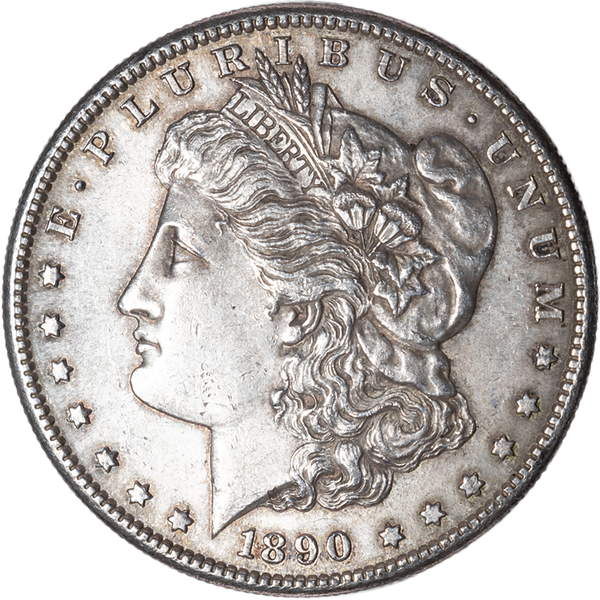 1890-S Morgan Silver Dollar MS60 | Littleton Coin Company
