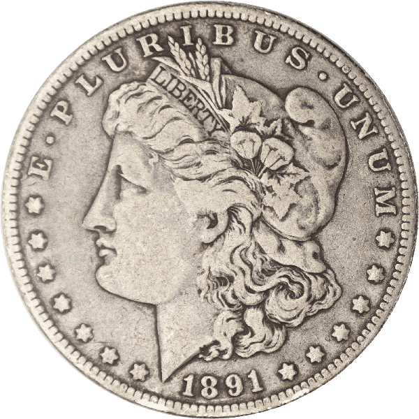 銀蠅です。② 1891-O Morgan Silver Dollar XF#2 | Littleton Coin Company