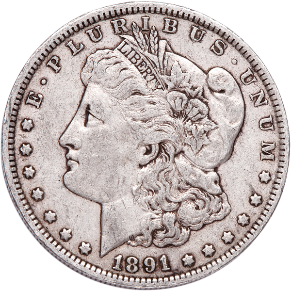 1891-O Morgan Silver Dollar VF#2