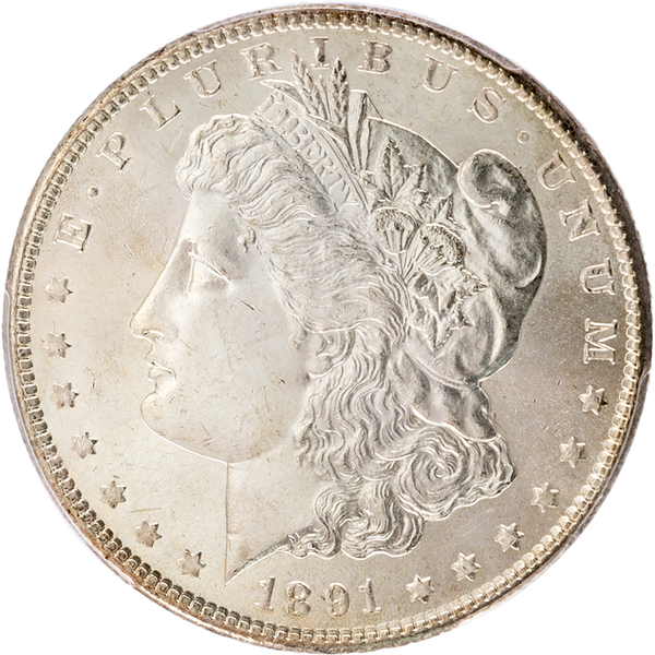 1891-S Morgan Silver Dollar